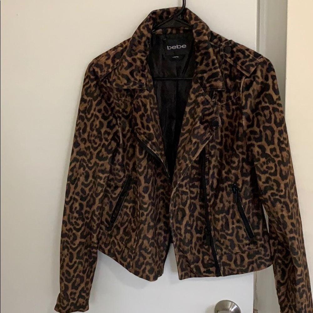Leopard print jacket